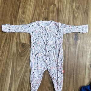 Pink Starry Kids One Piece